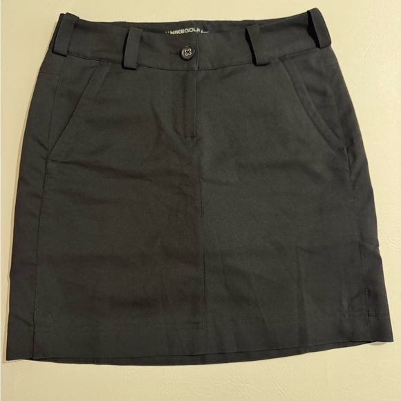 Nike Dri-fit  Black Golf Skort sz 0 - Picture 2 of 11